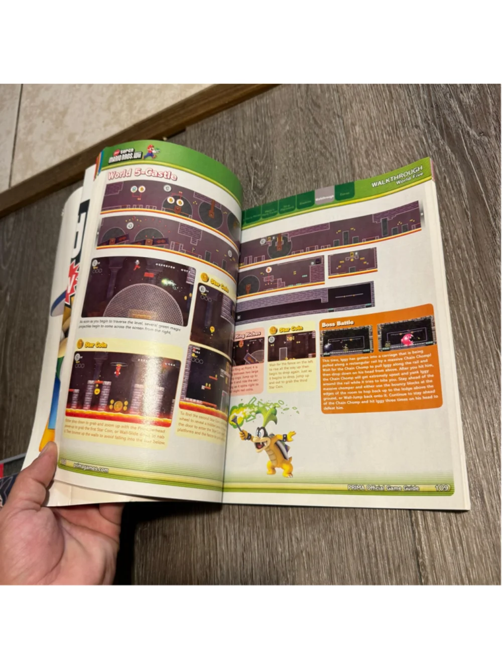 Prima Games New Super Mario Bros. Wii Strategy Guide Book